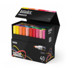 LIQUITEX АКРИЛНИ МАРКЕРИ КОМПЛЕКТ 40X2MM - RADICAL