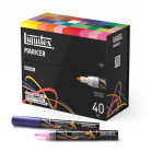 LIQUITEX АКРИЛНИ МАРКЕРИ КОМПЛЕКТ 40X2MM - RADICAL