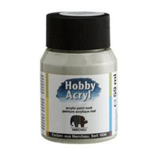 NERCHAU ACRYLIC PAINT GLOSS 59 ML. - GRAY