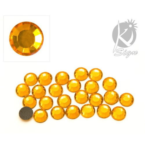 KI-SIGN HOT FIX КРИСТАЛИ 6 MM 35 БР - ORANGE
