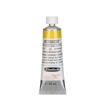 SCHMINCKE OIL PAINT 35 ML MUSSINI TRANSP BRILLIANT YELLOW