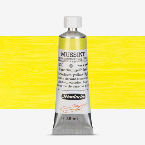 SCHMINCKE МАСЛЕНА БОЯ 35 МЛ MUSSINI VANADIUM YELLOW LIGHT