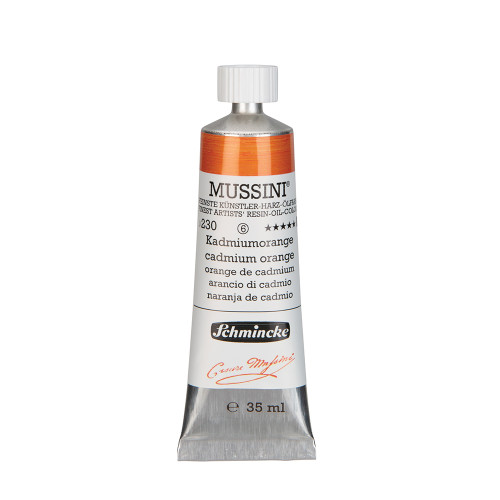 SCHMINCKE OIL PAINT 35 ML MUSSINI CADMIUM ORANGE
