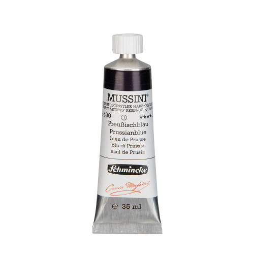 SCHMINCKE OIL PAINT 35 ML MUSSINI PRUSSIAN BLUE