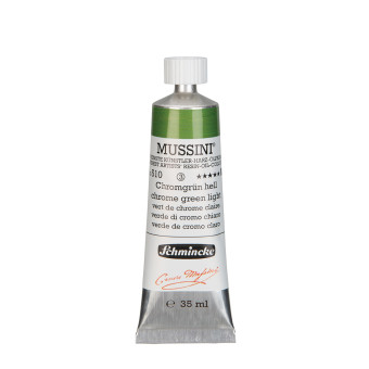 SCHMINCKE OIL PAINT 35 ML MUSSINI CHROME GREEN LIGHT