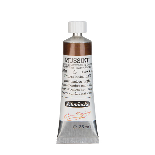 SCHMINCKE OIL PAINT 35 ML MUSSINI RAW UMBER LIGHT