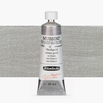 SCHMINCKE МАСЛЕНА БОЯ 35 МЛ MUSSINI WHITE GOLD