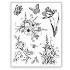 VIVA DECOR СИЛИКОНОВИ ПЕЧАТИ - FLOWERS AND BUTTERFLIES