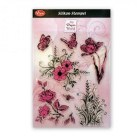 VIVA DECOR СИЛИКОНОВИ ПЕЧАТИ - FLOWERS AND BUTTERFLIES