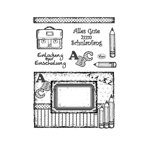 VIVA DECOR СИЛИКОНОВИ ПЕЧАТИ - SCHOOL ENROLLMENT