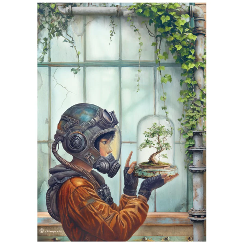 STAMPERIA A NEW BEGINNING ДЕКУПАЖНА ОРИЗ ХАРТИЯ А4-DFSA41106