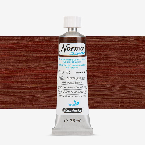 SCHMINCKE МАСЛЕНА БОЯ 35 МЛ NORMA BLUE NATURAL BURNT SIENNA