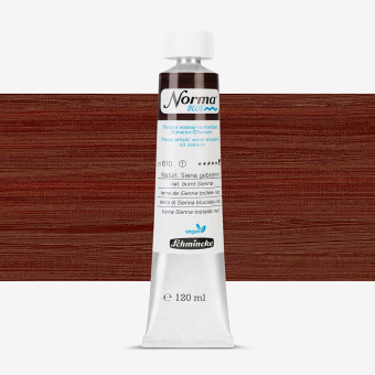 SCHMINCKE МАСЛЕНА БОЯ 120 МЛ NORMA BLUE NATURAL BURNT SIENNA