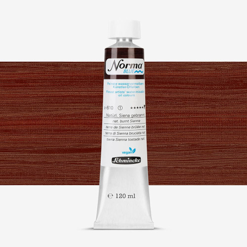 SCHMINCKE МАСЛЕНА БОЯ 120 МЛ NORMA BLUE NAT. BURNT SIENNA