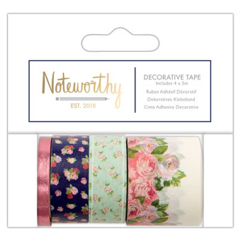 DOCRAFTS CRAFT TAPE 4 Х 5 М. - GRAPHIC FLORALS NOT 462103