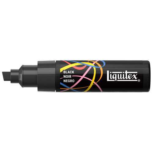LIQUITEX АКРИЛЕН МАРКЕР 8MM - BLACK