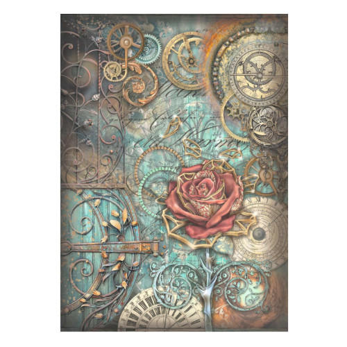 STAMPERIA SIR VAGABOND IN FANTASY WORLD DECOUPAGE PAPER A4 - DFSA4841