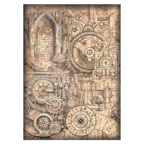 STAMPERIA SIR VAGABOND IN FANTASY WORLD ДЕКУПАЖНА ХАРТИЯ А4 - DFSA4846