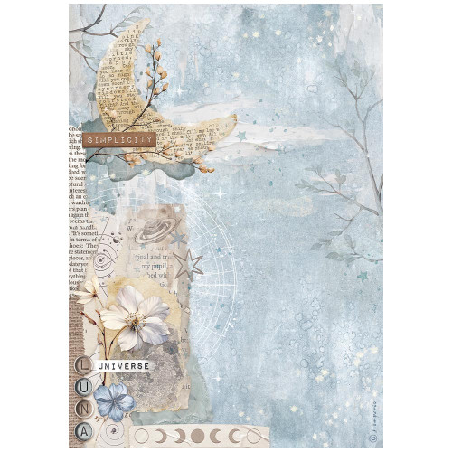 STAMPERIA SECRET DIARY RICE PAPER A4 - DFSA4863