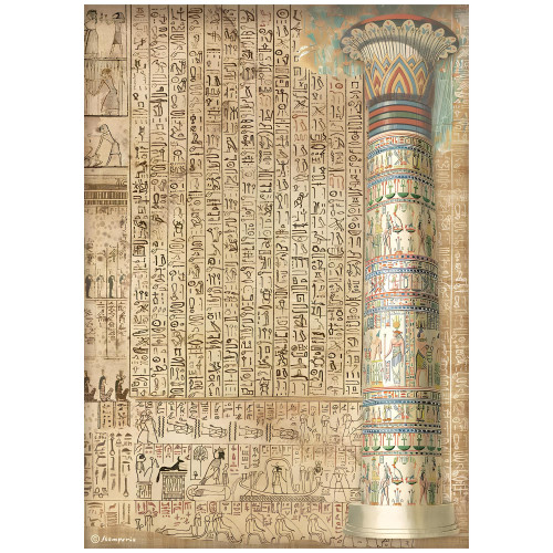 STAMPERIA FORTUNE DECOUPAGE RICE PAPER A4 - DFSA4874