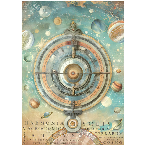 STAMPERIA FORTUNE DECOUPAGE RICE PAPER A4 - DFSA4876
