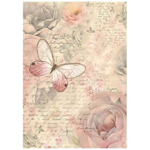 STAMPERIA SHABBY ROSE ДЕКУПАЖНА ОРИЗОВА ХАРТИЯ А4 - DFSA4878