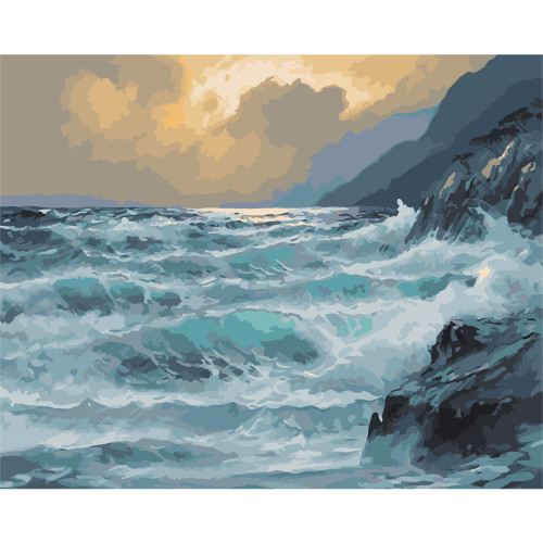 NEWART КОМПЛЕКТ ЗА РИСУВАНЕ ПО НОМЕРА 50/40СМ. - W4969/W745
