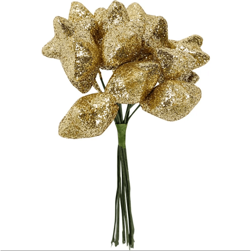 CREATIVE BOUQUET FOR DECORATION GOLDEN STARS - 504432