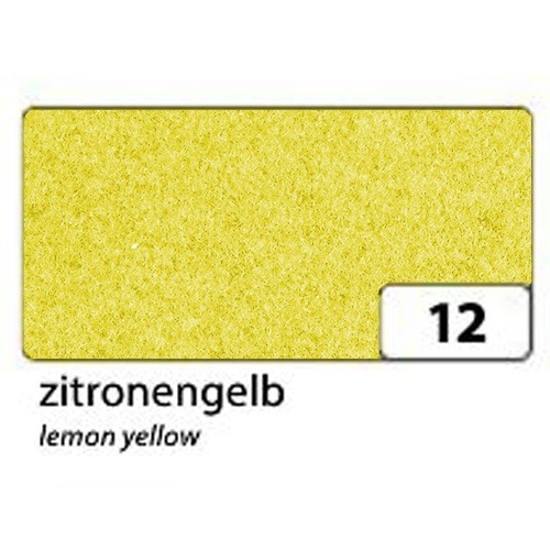 FOLIA FELT 45 X 70 CM. 3.5 MM - LEMON YELLOW