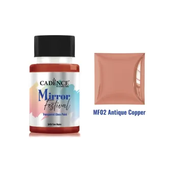 CADENCE БОЯ ЗА СТЪКЛО MIRROR 50МЛ. - ANTIQUE COPPER MF-02