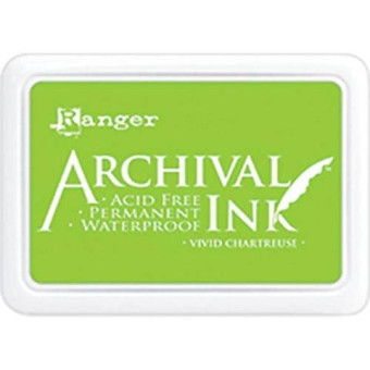 RANGER ARCHIVAL PERMANENT INK - VIVID CHARTREUSE
