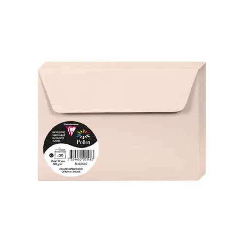 CLAIREFONTAINE ENVELOPE 114/162 MM - DARK BEIGE