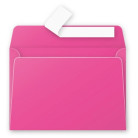CLAIREFONTAINE ENVELOPE 114/162 MM - INTENSE PINK