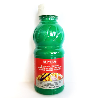 REEVES АКРИЛНА БОЯ 250 МЛ - BRILLIANT GREEN 4560046