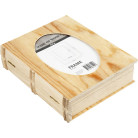 CREATIV WOODEN BOX-BOOK FOR DECORATION 21.7/18 CM