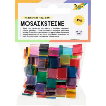 FOLIA МОЗАЙКА, ПРОЗРАЧНА 45 ГР/190 ЧАСТИ, 10/10 ММ
