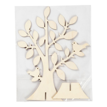 CREATIV ДЪРВО ЗА ДЕКОРАЦИЯ H: 24 CM, W: 18,4 CM