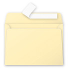 CLAIREFONTAINE ENVELOPE 114/162 MM. - VANILLA