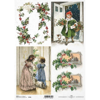 ITD COLLECTION ДЕКУПАЖНА ОРИЗОВА ХАРТИЯ А4 - R0768