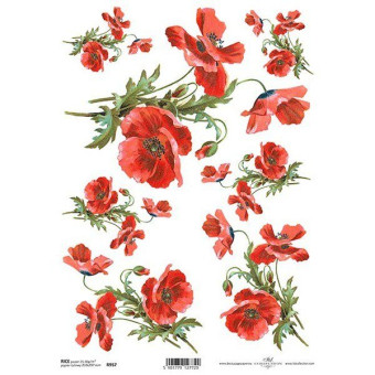 ITD COLLECTION ДЕКУПАЖНА ОРИЗОВА ХАРТИЯ А4 - R0957