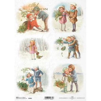 ITD COLLECTION ДЕКУПАЖНА ОРИЗОВА ХАРТИЯ А4 - R1001
