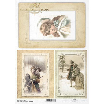 ITD COLLECTION ДЕКУПАЖНА ОРИЗОВА ХАРТИЯ А4 - R1027