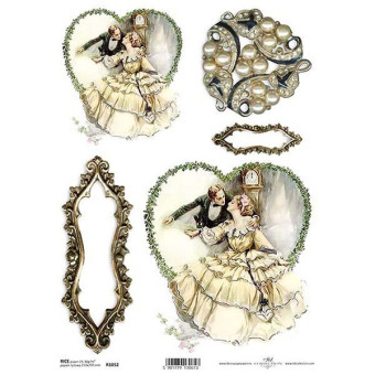 ITD COLLECTION ДЕКУПАЖНА ОРИЗОВА ХАРТИЯ А4 - R1052