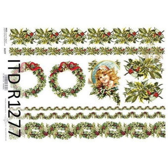 ITD COLLECTION ДЕКУПАЖНА ОРИЗОВА ХАРТИЯ А4 - R1277