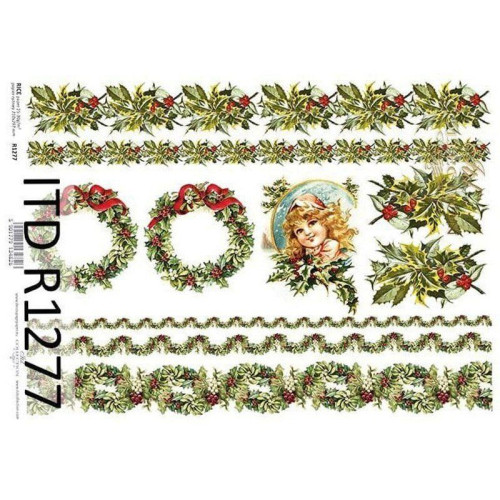 ITD COLLECTION ДЕКУПАЖНА ОРИЗОВА ХАРТИЯ А4 - R1277