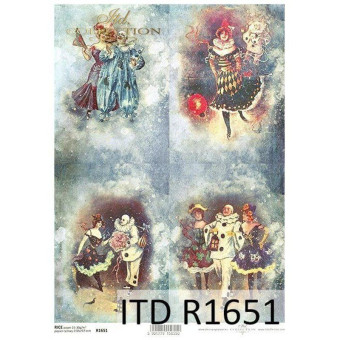 ITD COLLECTION ДЕКУПАЖНА ОРИЗОВА ХАРТИЯ А4 - R1651