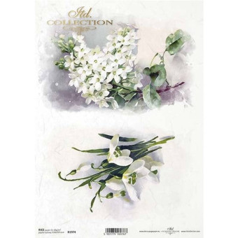 ITD COLLECTION ДЕКУПАЖНА ОРИЗОВА ХАРТИЯ А4 - R1974