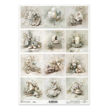 ITD COLLECTION ДЕКУПАЖНА ОРИЗОВА ХАРТИЯ А4 - R2810