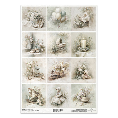 ITD COLLECTION ДЕКУПАЖНА ОРИЗОВА ХАРТИЯ А4 - R2810
