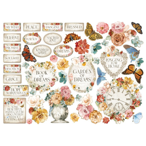 STAMPERIA DIE CUTS DFLDC59